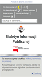 Mobile Screenshot of bip-pzd.powiat-wieruszowski.pl